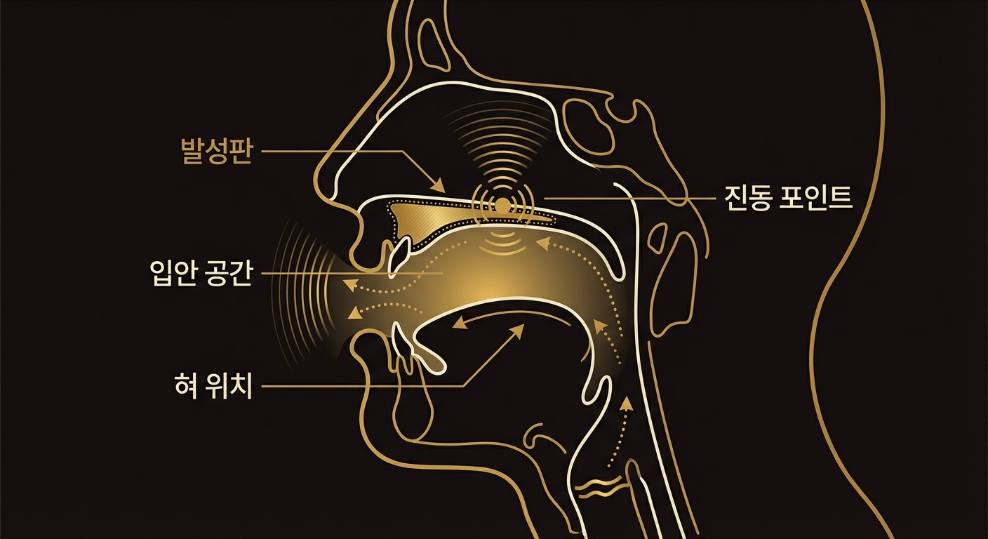 발성판 — 목젖 위 공명 포인트