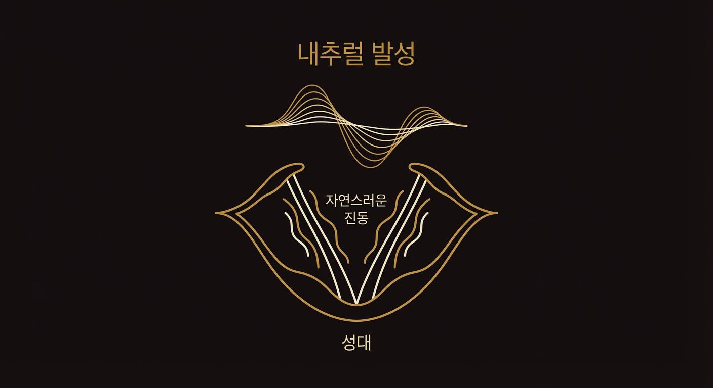 내추럴 발성 — 꾸며내지 않은 자연스러운 소리